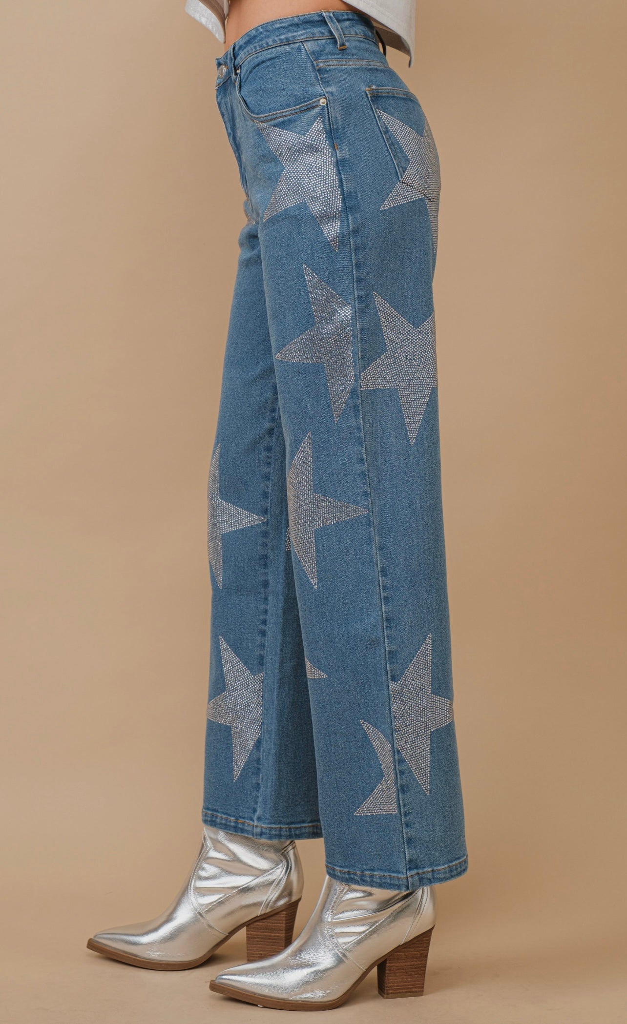 Star Studded Denim