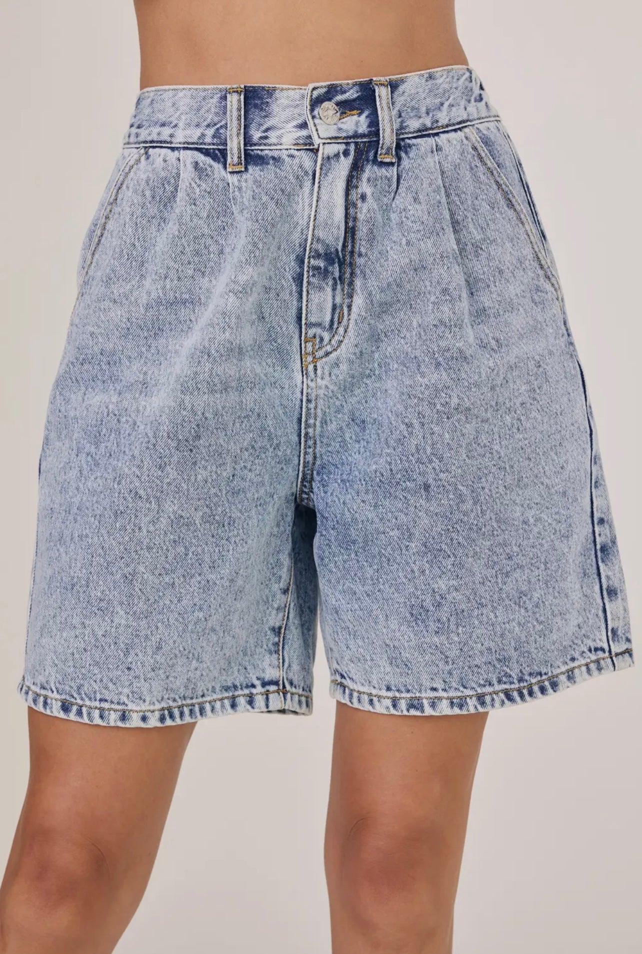 Boyfriend Denim Shorts