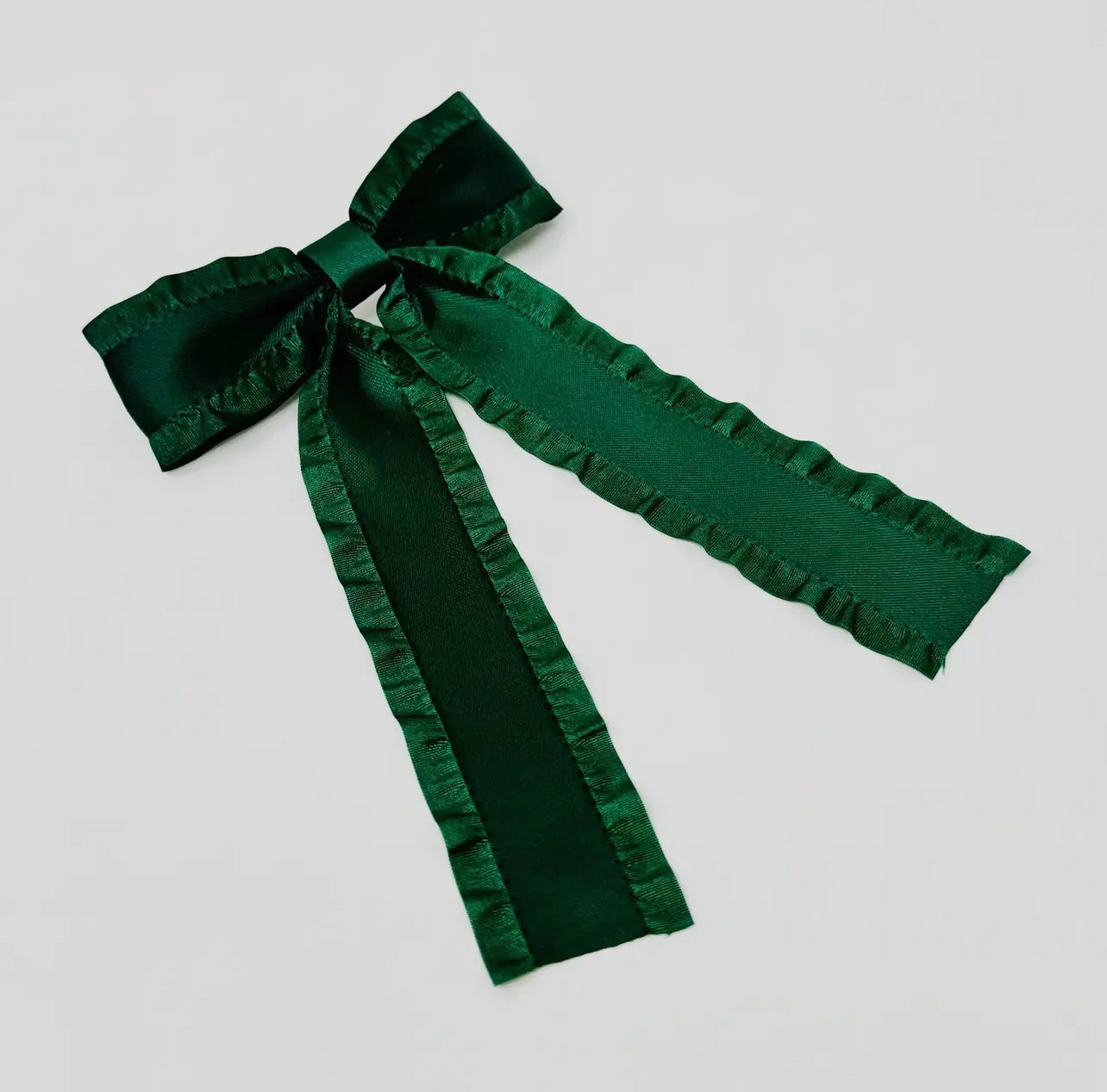 Frill Bow Hairclips