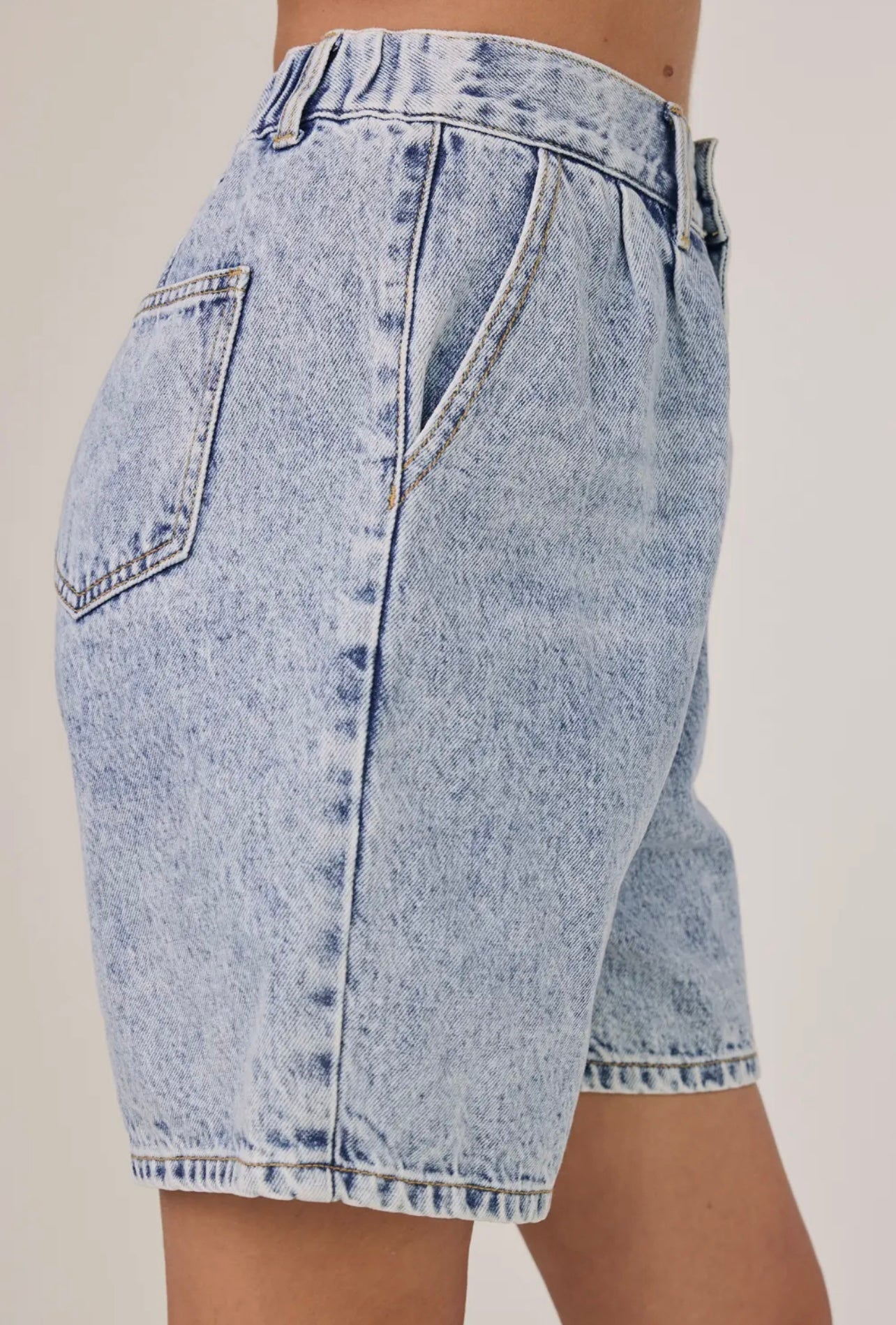Boyfriend Denim Shorts