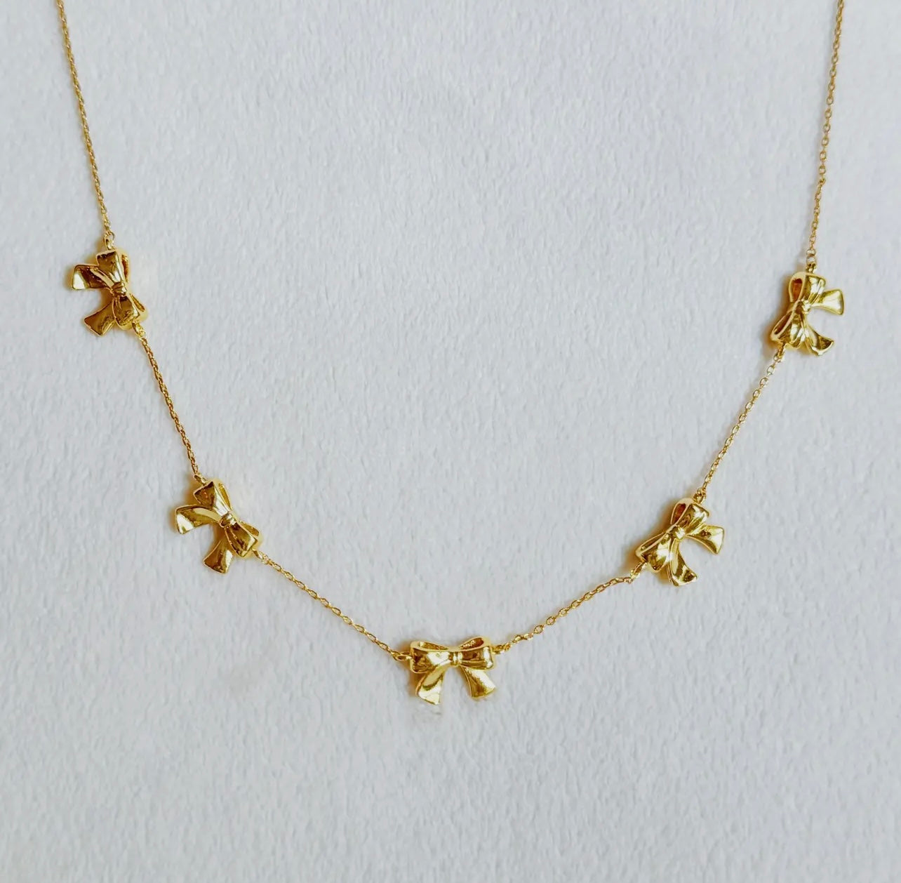 Bow Layering Necklace