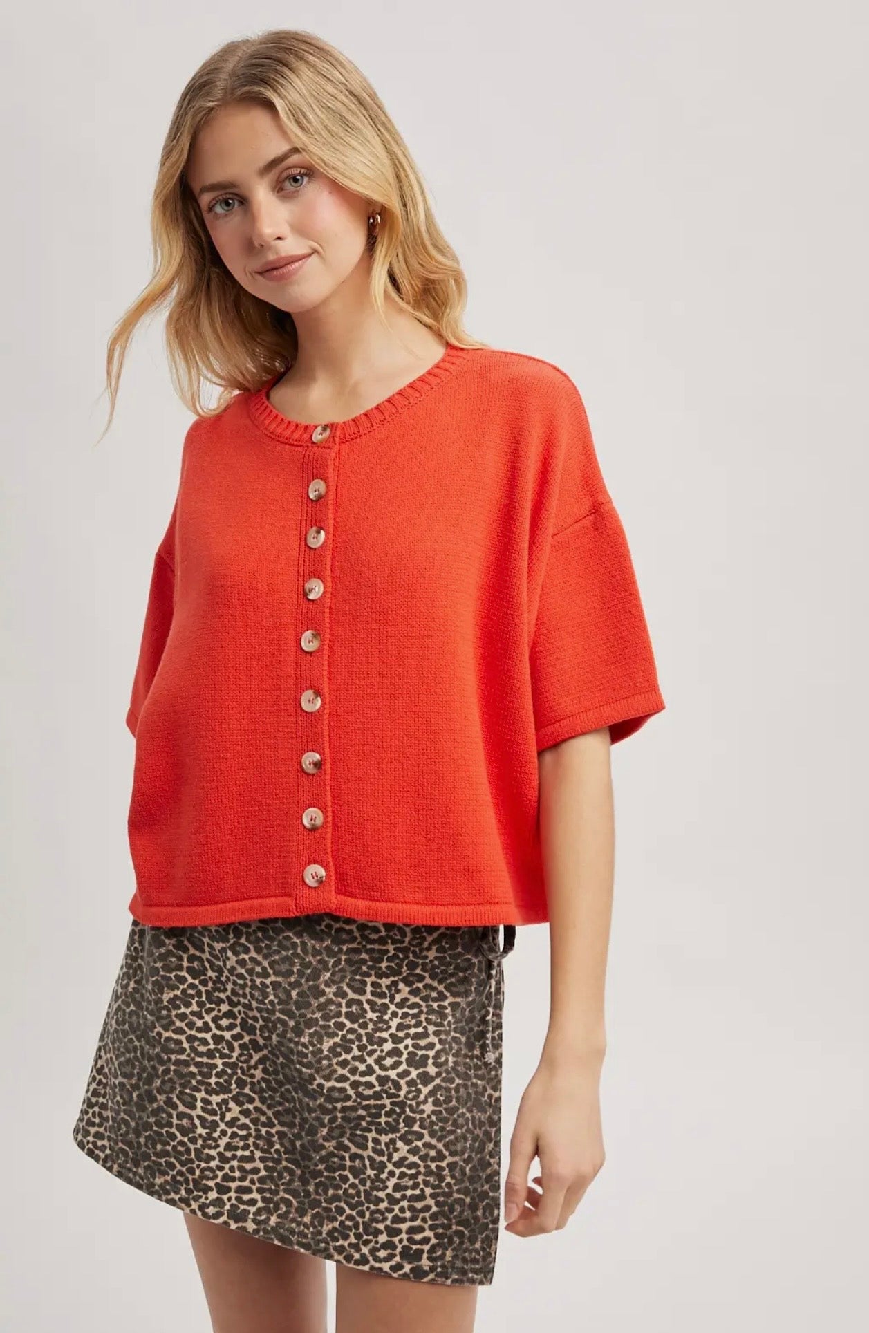 Red Wishlist Sweater